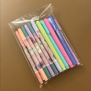 Erin Condren Markers Pens Dual Tip Dot Colorful Set for Notebooks Planners 20pcs